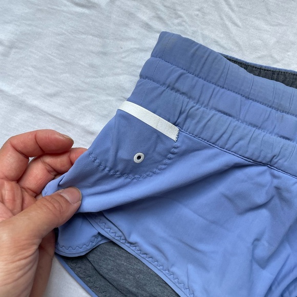 Lululemon Water: Surf Short Lullaby / Heathered Texture Printed Grey Deep Coal - Picture 4 of 6